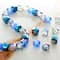 12 Pack: Multicolor Glass Cube Beads, 5mm by Bead Landing™